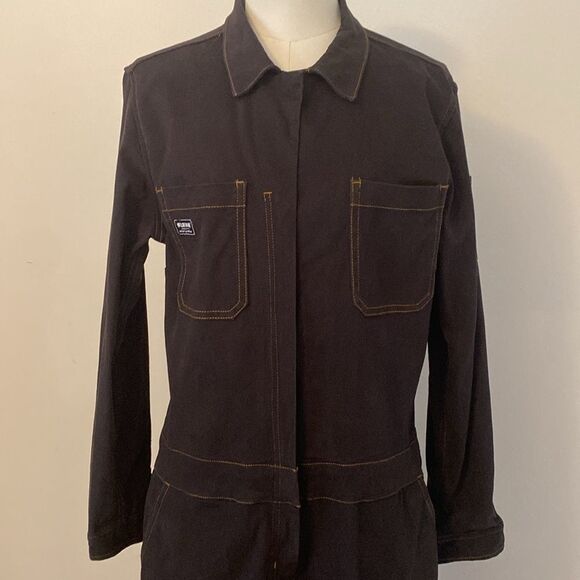 Wildfang The Essential Coverall in Black Size  Medium - Picture 5 of 14